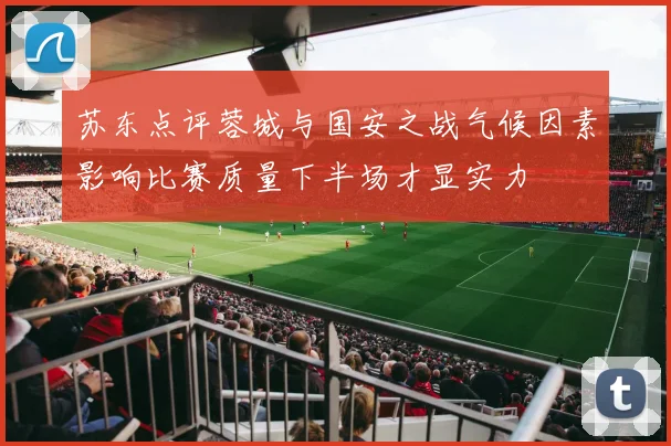 苏东点评蓉城与国安之战气候因素影响比赛质量下半场才显实力